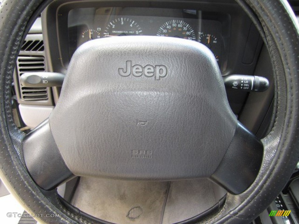 1998 Cherokee Classic 4x4 - Gunmetal Pearl / Mist Gray photo #19