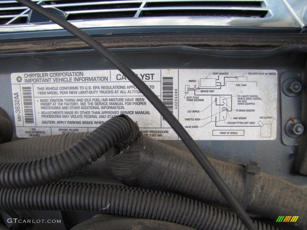 1998 Cherokee Classic 4x4 - Gunmetal Pearl / Mist Gray photo #42