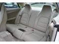 2011 Mercedes-Benz E Almond/Mocha Interior Rear Seat Photo