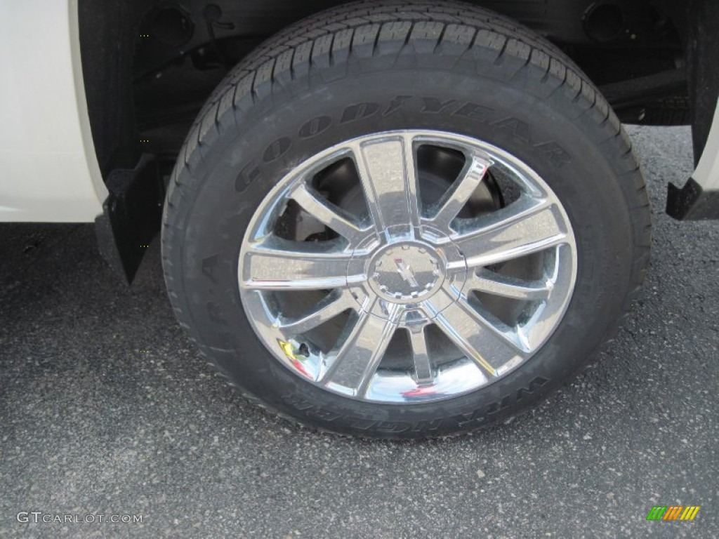 2014 Silverado 1500 High Country Crew Cab 4x4 - White Diamond Tricoat / High Country Saddle photo #5