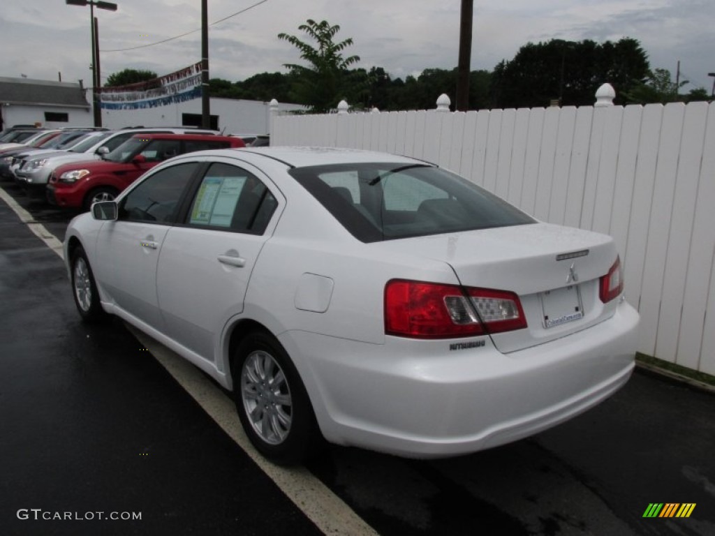 2011 Galant FE - White Pearl / Gray Sport photo #4