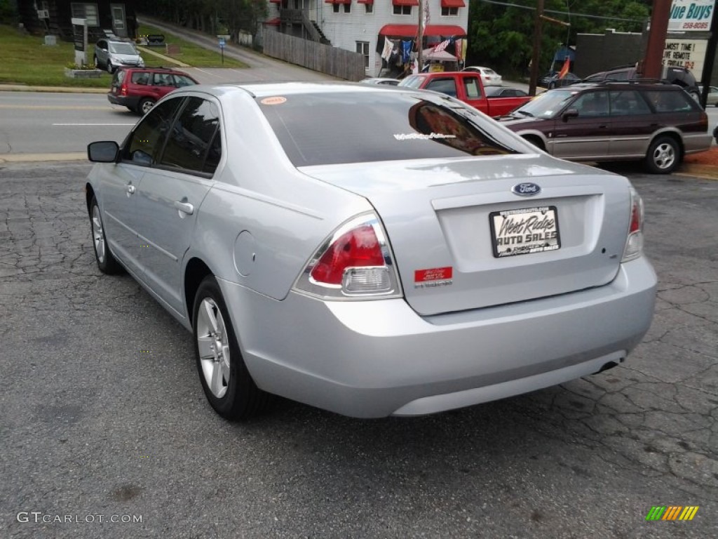 2006 Fusion SE - Silver Frost Metallic / Charcoal Black photo #7