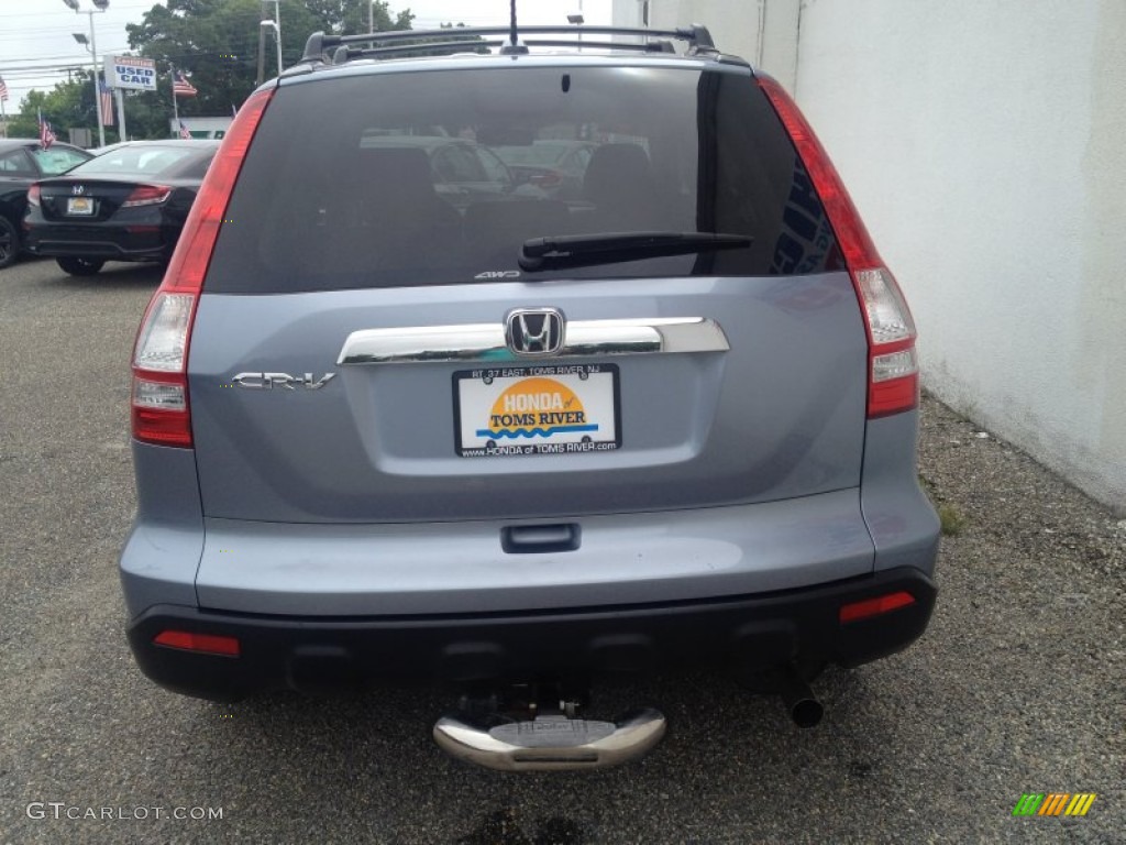 2007 CR-V EX-L 4WD - Glacier Blue Metallic / Gray photo #8