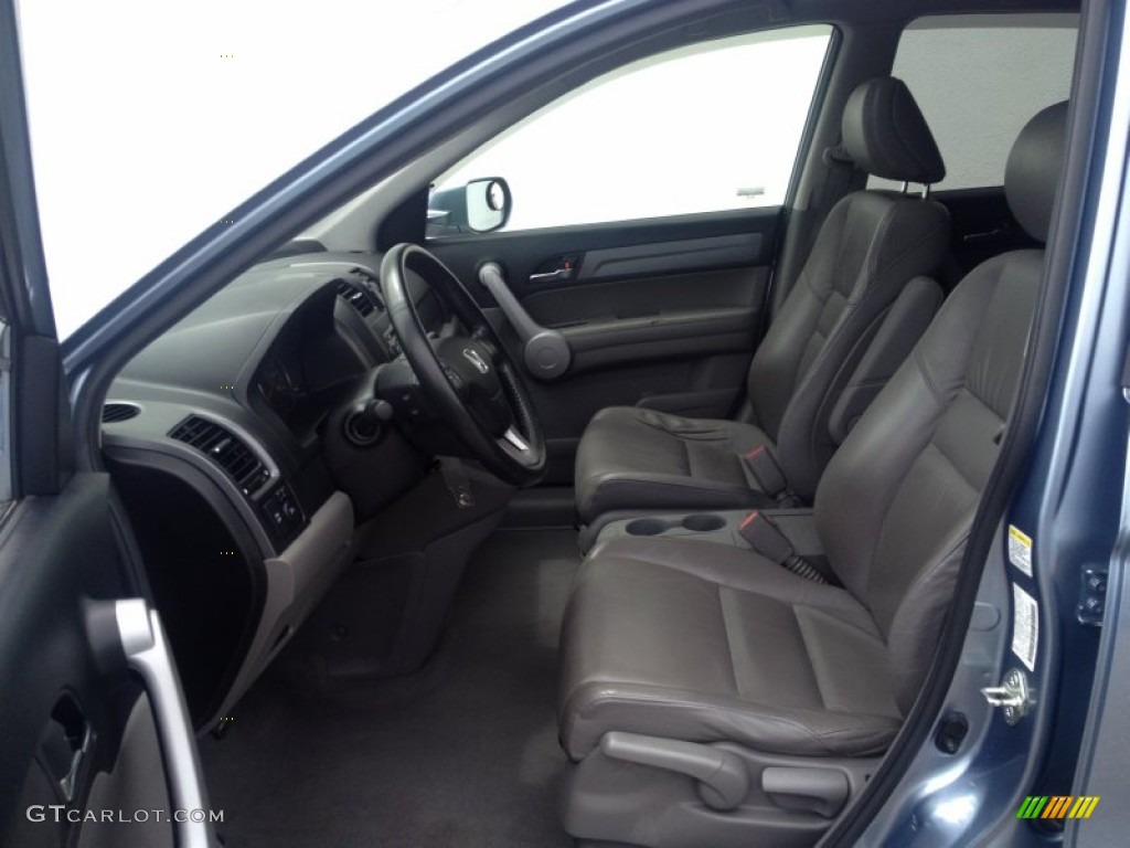 2007 CR-V EX-L 4WD - Glacier Blue Metallic / Gray photo #16