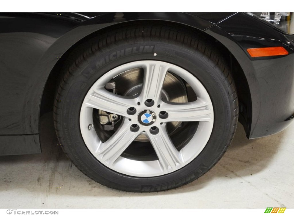 2014 3 Series 320i Sedan - Jet Black / Black photo #3