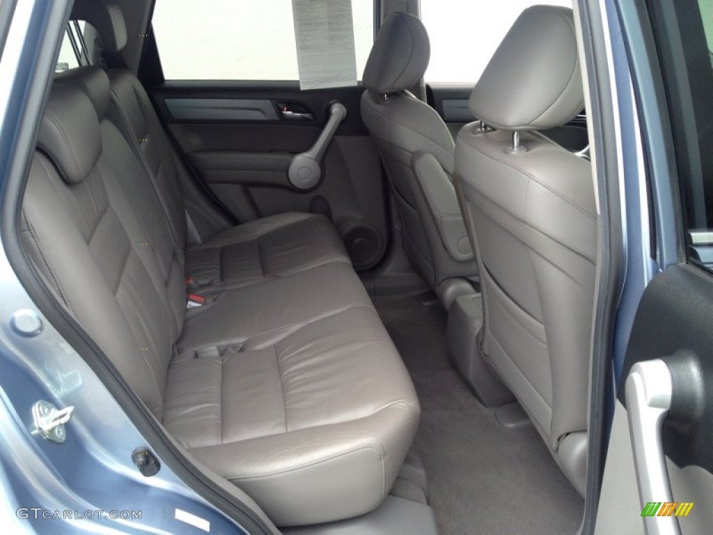 2007 CR-V EX-L 4WD - Glacier Blue Metallic / Gray photo #24