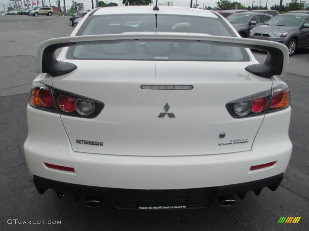 2014 Lancer Evolution MR - Wicked White / Black photo #6