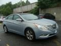 2013 Iridescent Silver Blue Pearl Hyundai Sonata Limited  photo #3