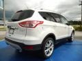 2014 White Platinum Ford Escape Titanium 2.0L EcoBoost  photo #3