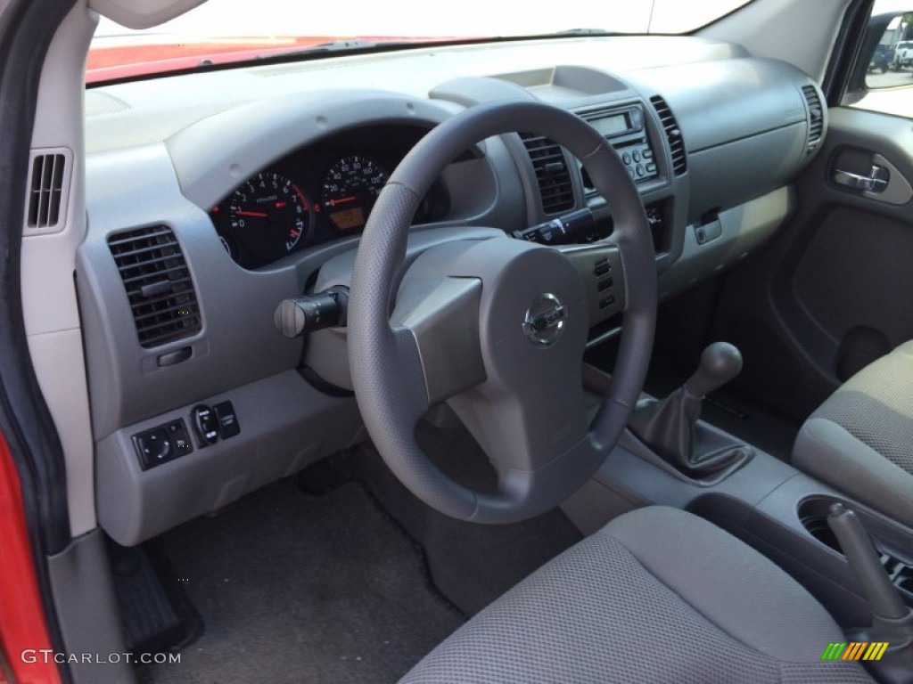 Steel Interior 2006 Nissan Frontier SE Crew Cab Photo #94406564