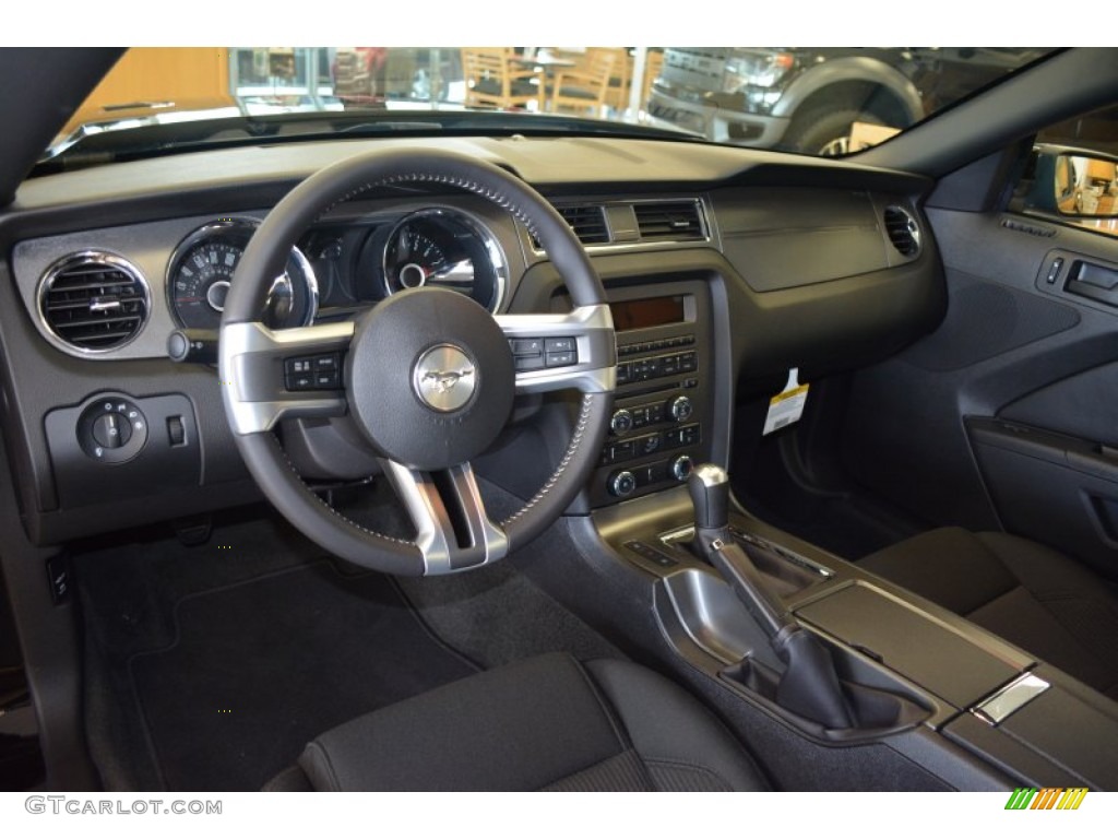 2014 Mustang GT Coupe - Black / Charcoal Black photo #7