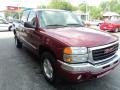 2006 Sport Red Metallic GMC Sierra 1500 SLT Extended Cab 4x4  photo #2