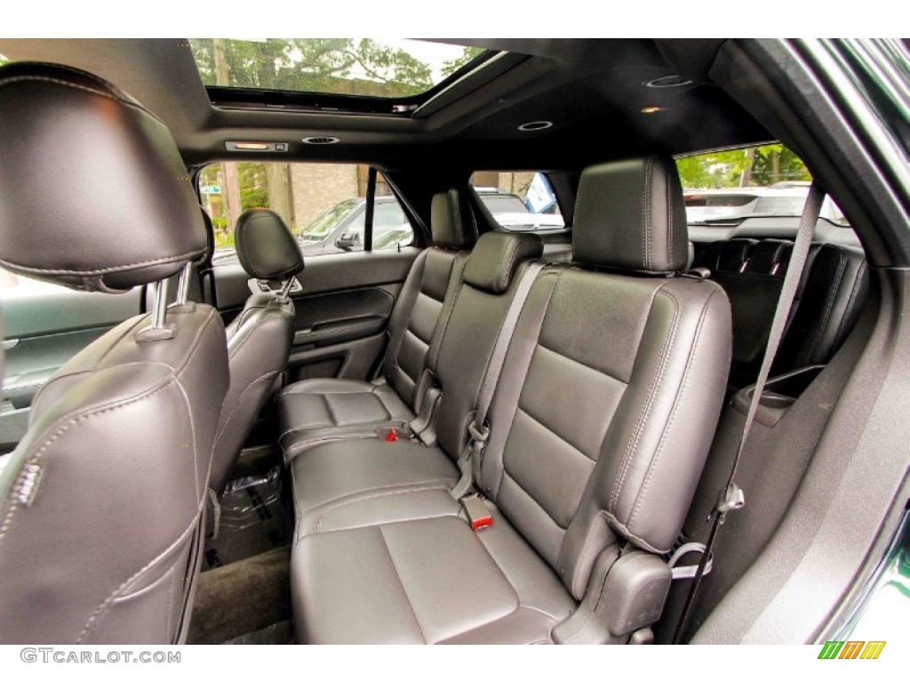 Charcoal Black Interior 2013 Ford Explorer XLT 4WD Photo #94408571