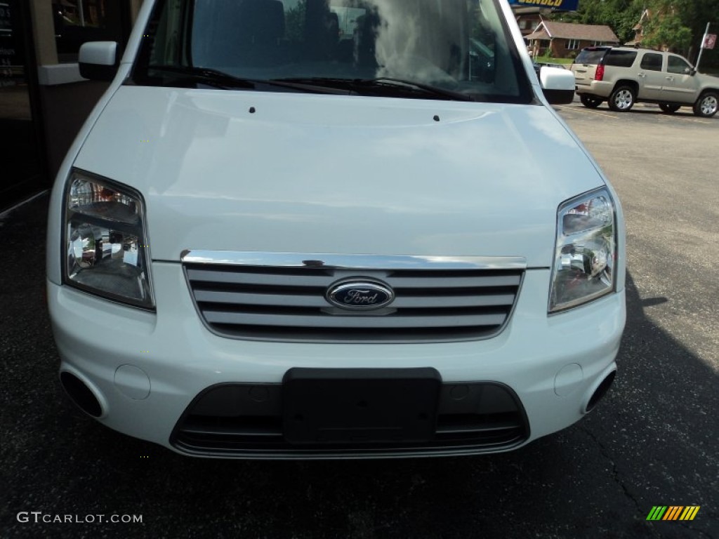 2012 Transit Connect XLT Wagon - Frozen White / Dark Grey photo #21