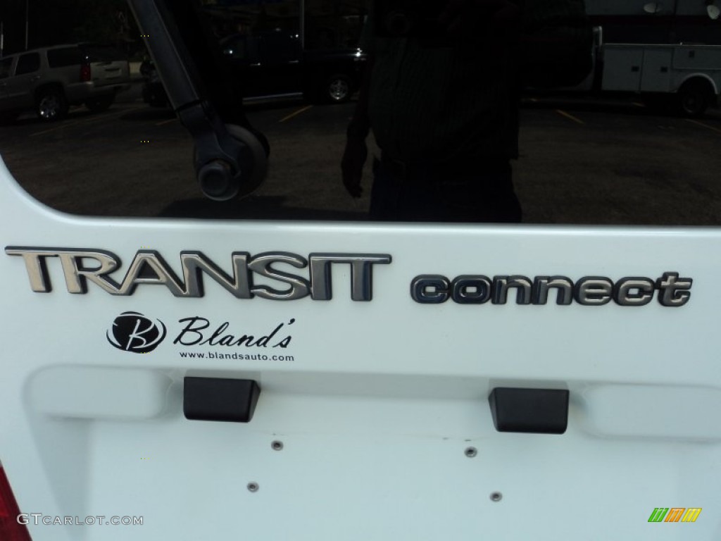 2012 Transit Connect XLT Wagon - Frozen White / Dark Grey photo #24