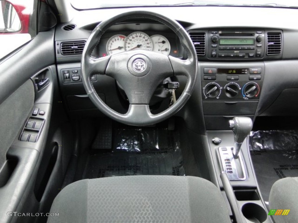 2007 Toyota Corolla LE Stone Dashboard Photo #94410314