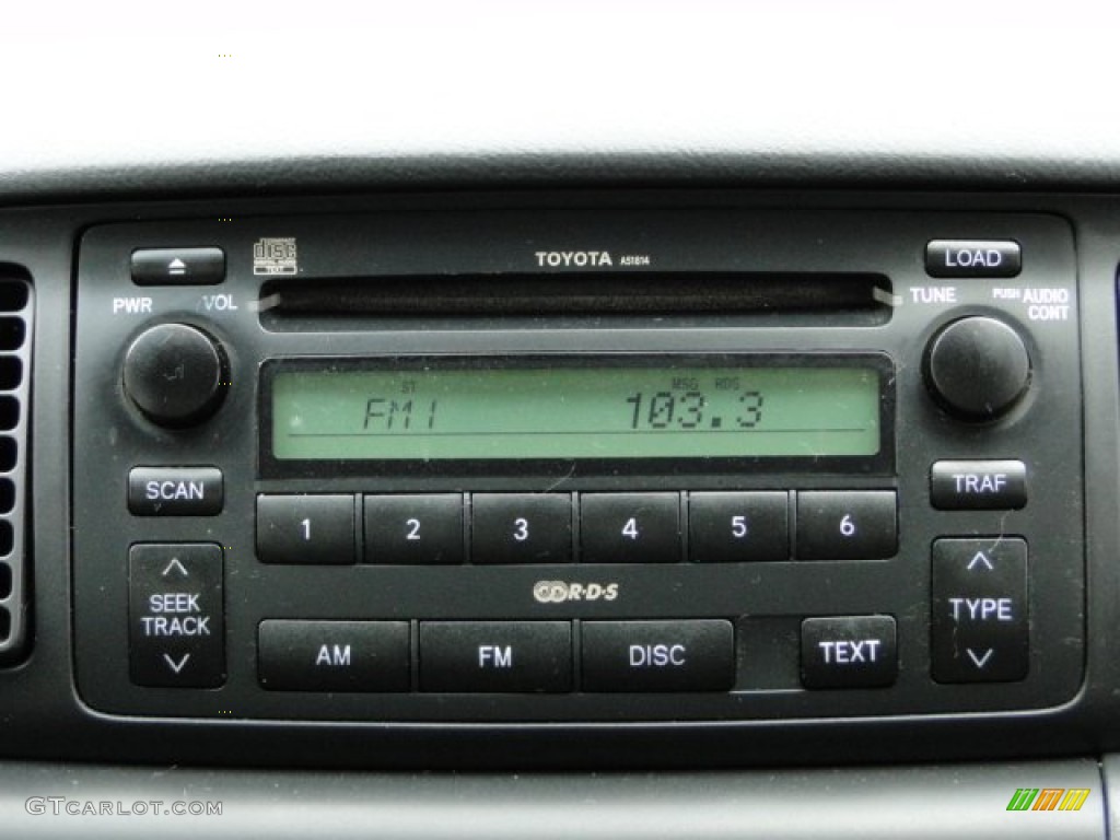 2007 Toyota Corolla LE Audio System Photo #94410506