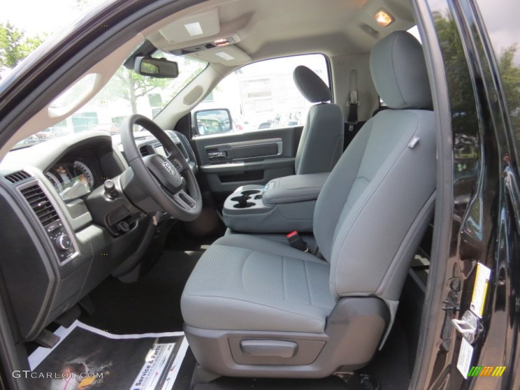 2014 1500 Express Regular Cab - Black / Black/Diesel Gray photo #7