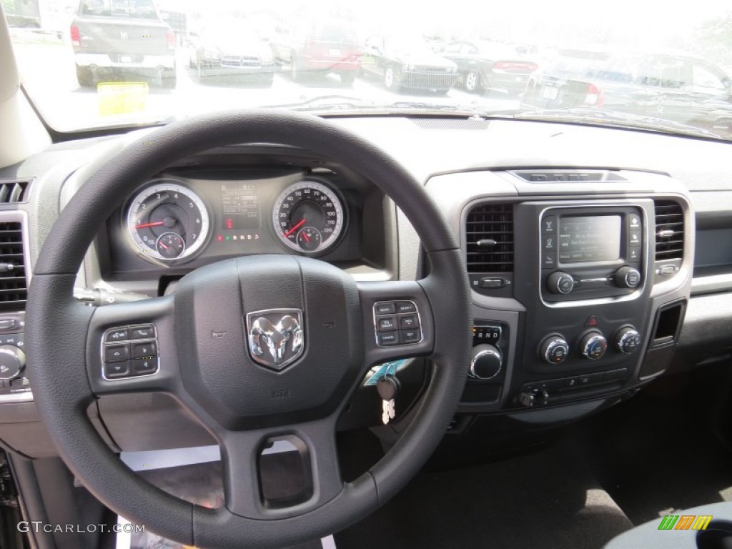 2014 1500 Express Regular Cab - Black / Black/Diesel Gray photo #8