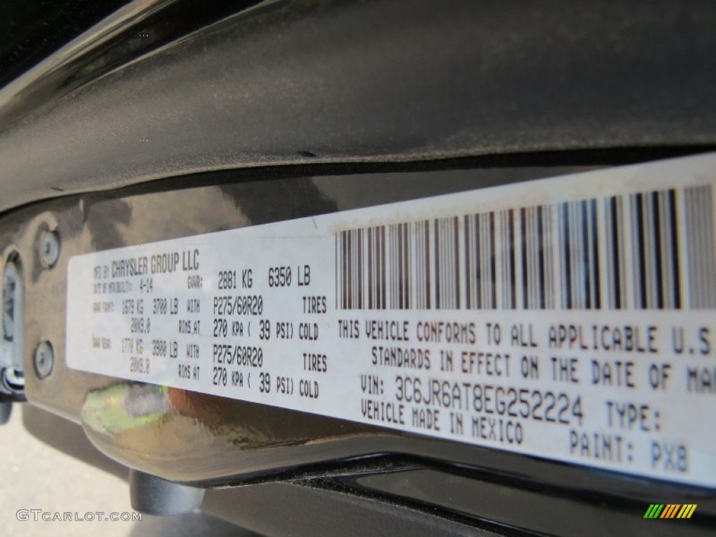 2014 1500 Express Regular Cab - Black / Black/Diesel Gray photo #10