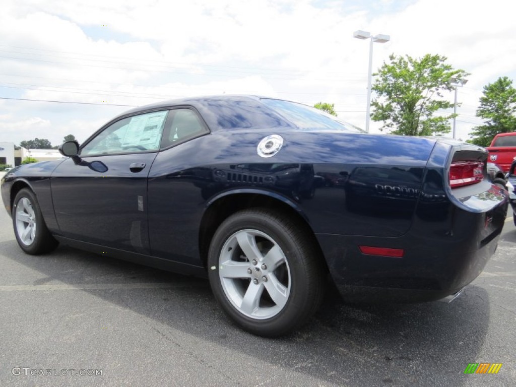 2014 Challenger SXT - Jazz Blue Pearl Coat / Dark Slate Gray photo #2