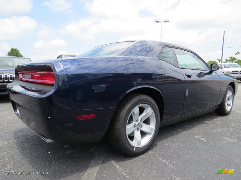2014 Challenger SXT - Jazz Blue Pearl Coat / Dark Slate Gray photo #3