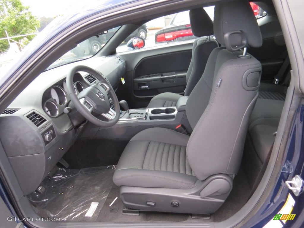 2014 Challenger SXT - Jazz Blue Pearl Coat / Dark Slate Gray photo #6