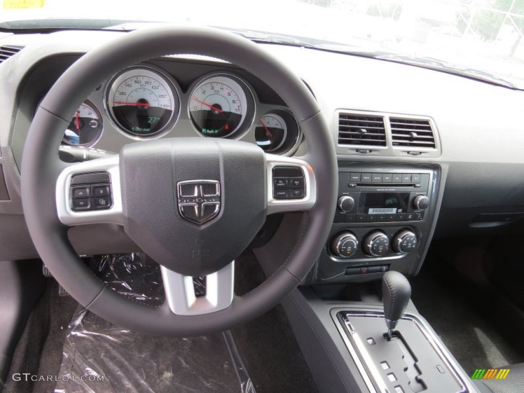2014 Challenger SXT - Jazz Blue Pearl Coat / Dark Slate Gray photo #7