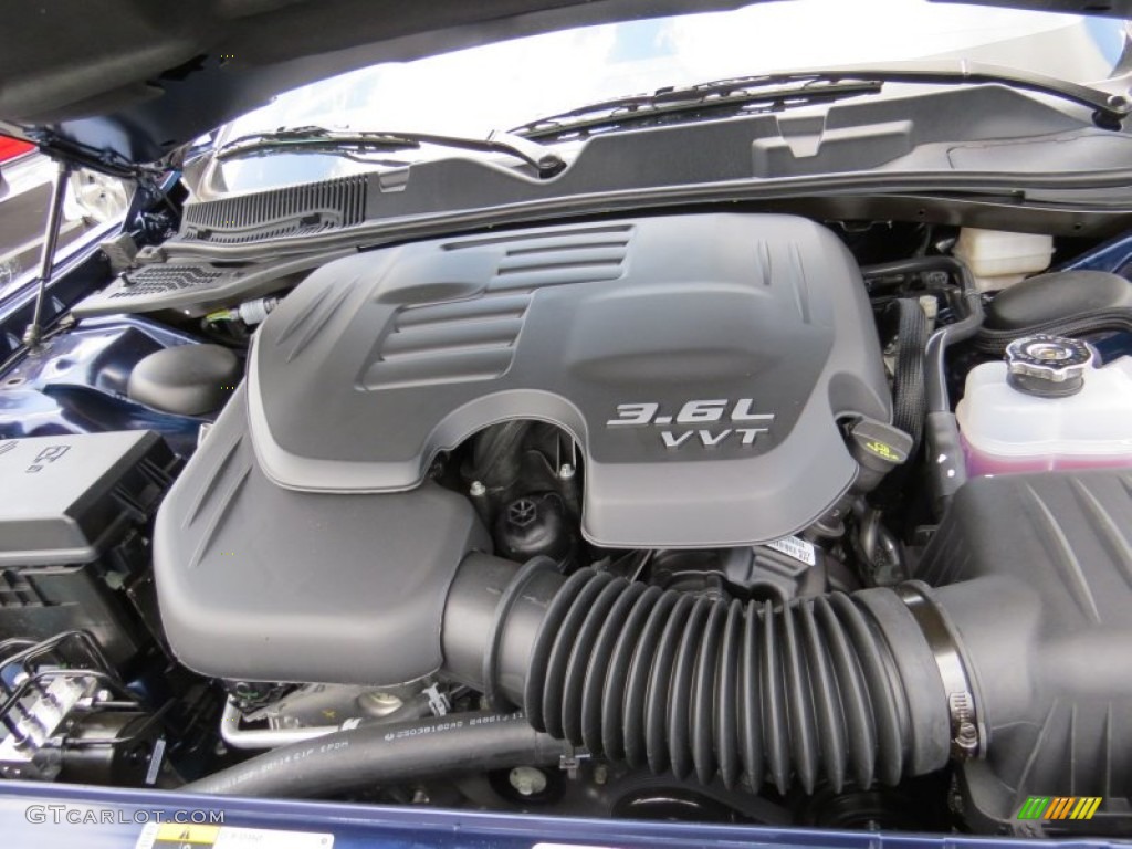 2014 Challenger SXT - Jazz Blue Pearl Coat / Dark Slate Gray photo #8