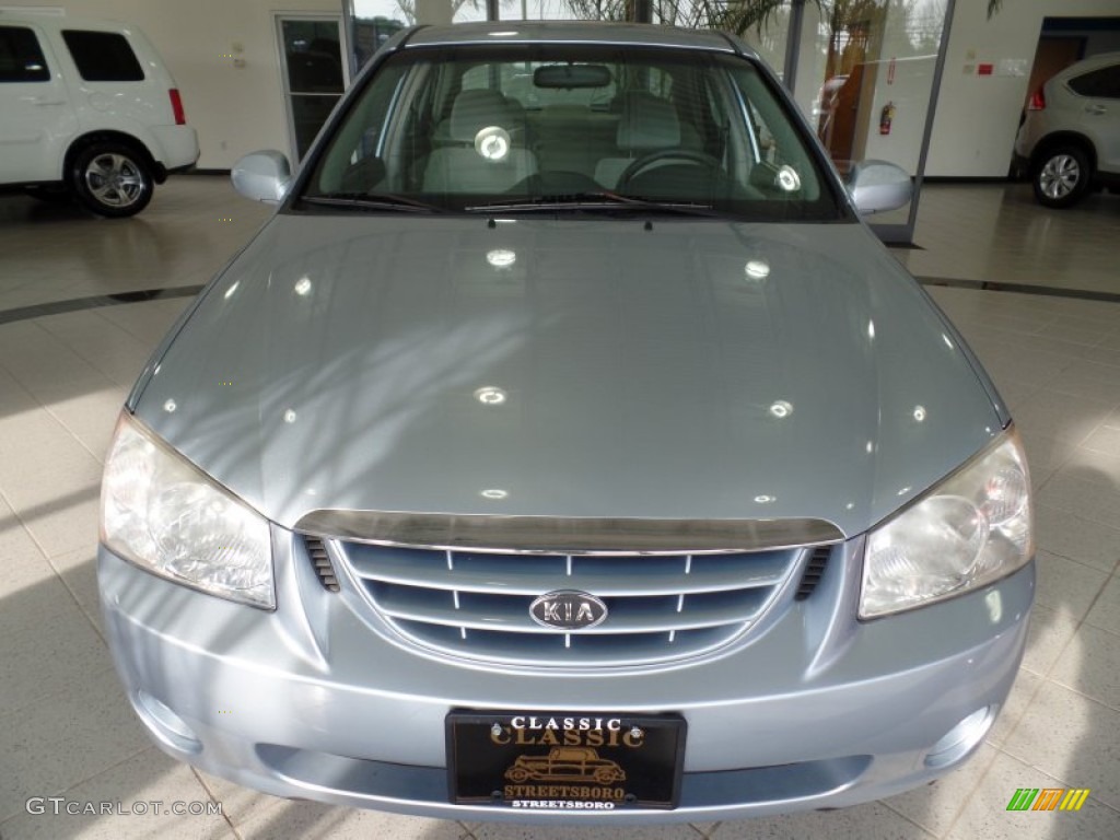 2006 Spectra SX Sedan - Ice Blue / Gray photo #9