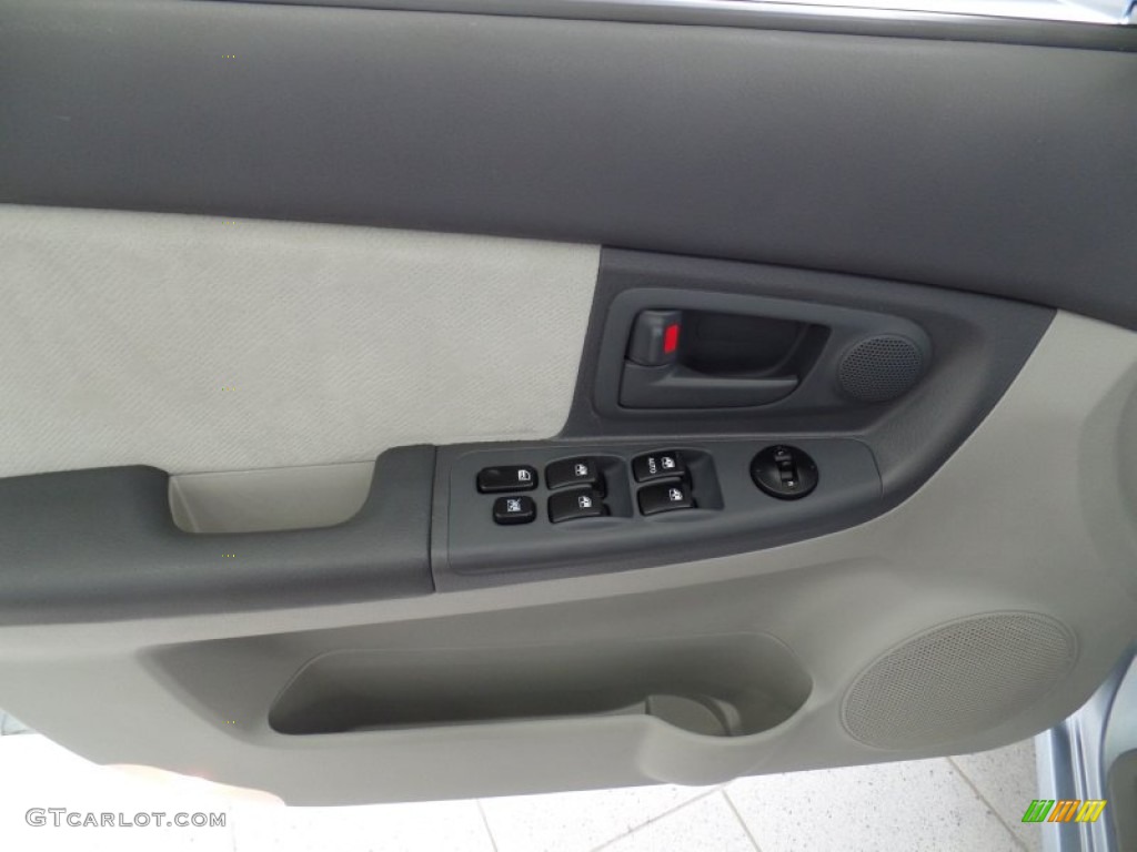 2006 Spectra SX Sedan - Ice Blue / Gray photo #11