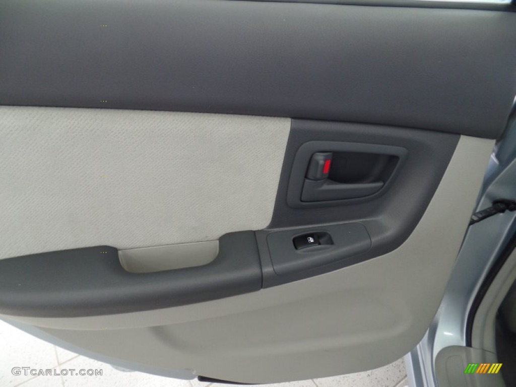 2006 Spectra SX Sedan - Ice Blue / Gray photo #12