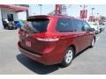 2011 Salsa Red Pearl Toyota Sienna LE  photo #7