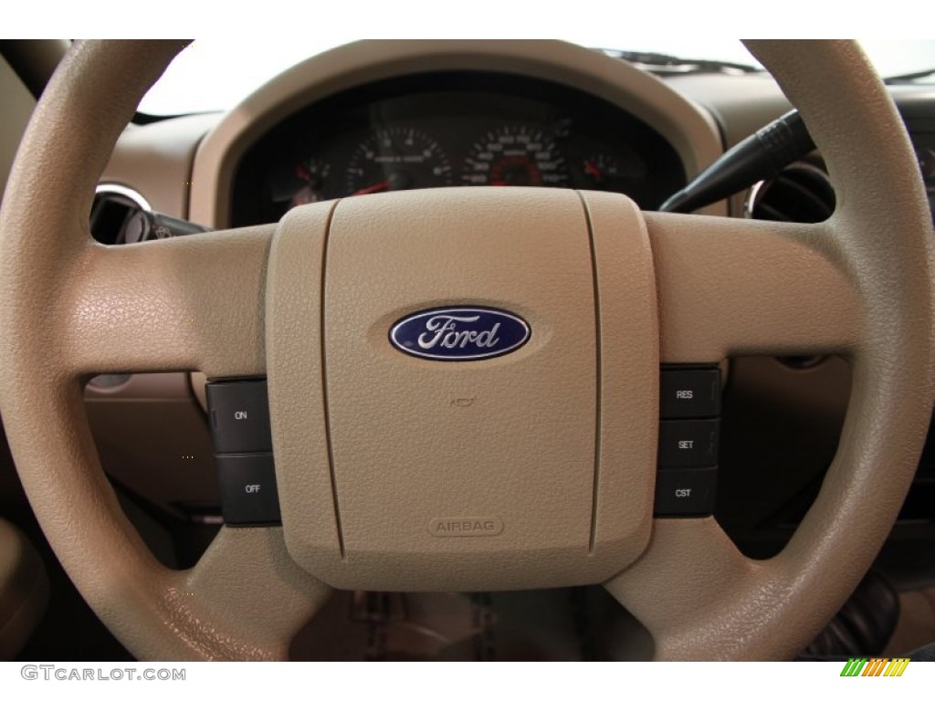 2006 F150 XLT SuperCab 4x4 - Medium Wedgewood Blue Metallic / Tan photo #6