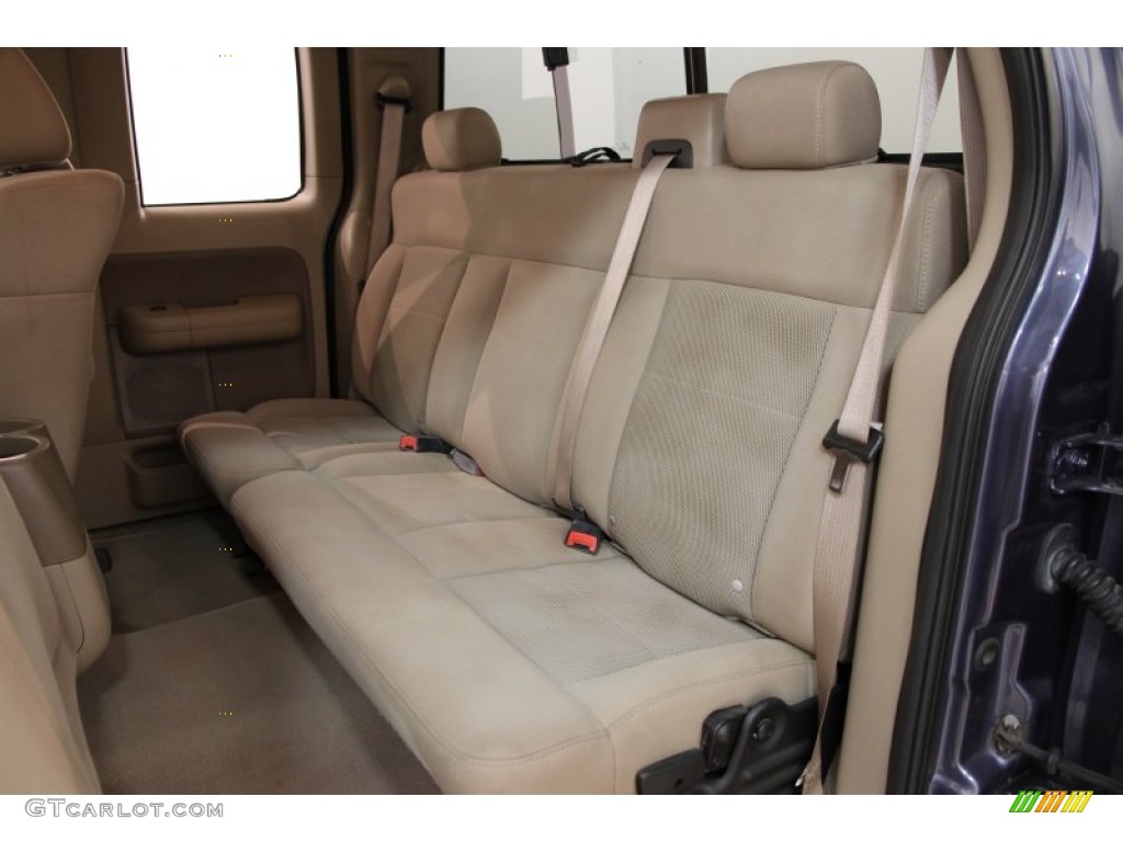 2006 F150 XLT SuperCab 4x4 - Medium Wedgewood Blue Metallic / Tan photo #11