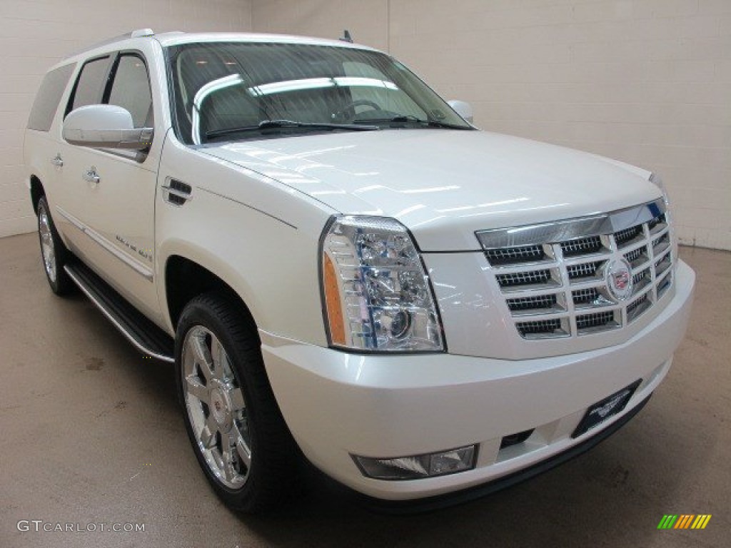 White Diamond Cadillac Escalade