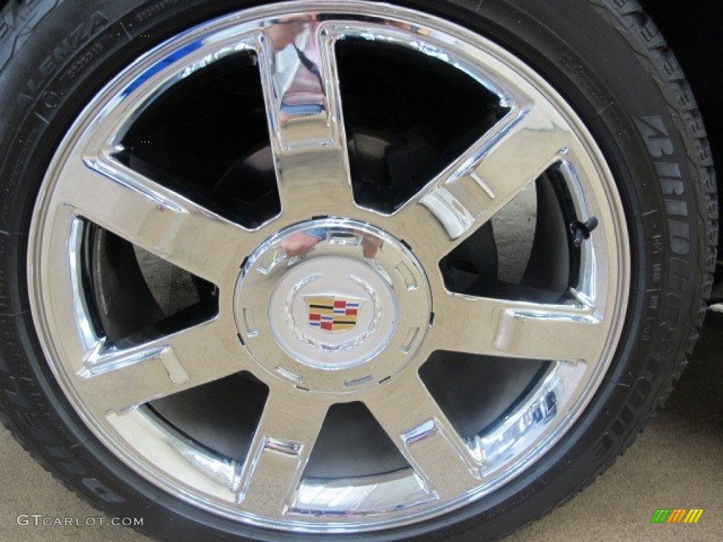 2009 Escalade ESV AWD - White Diamond / Cocoa/Cashmere photo #10