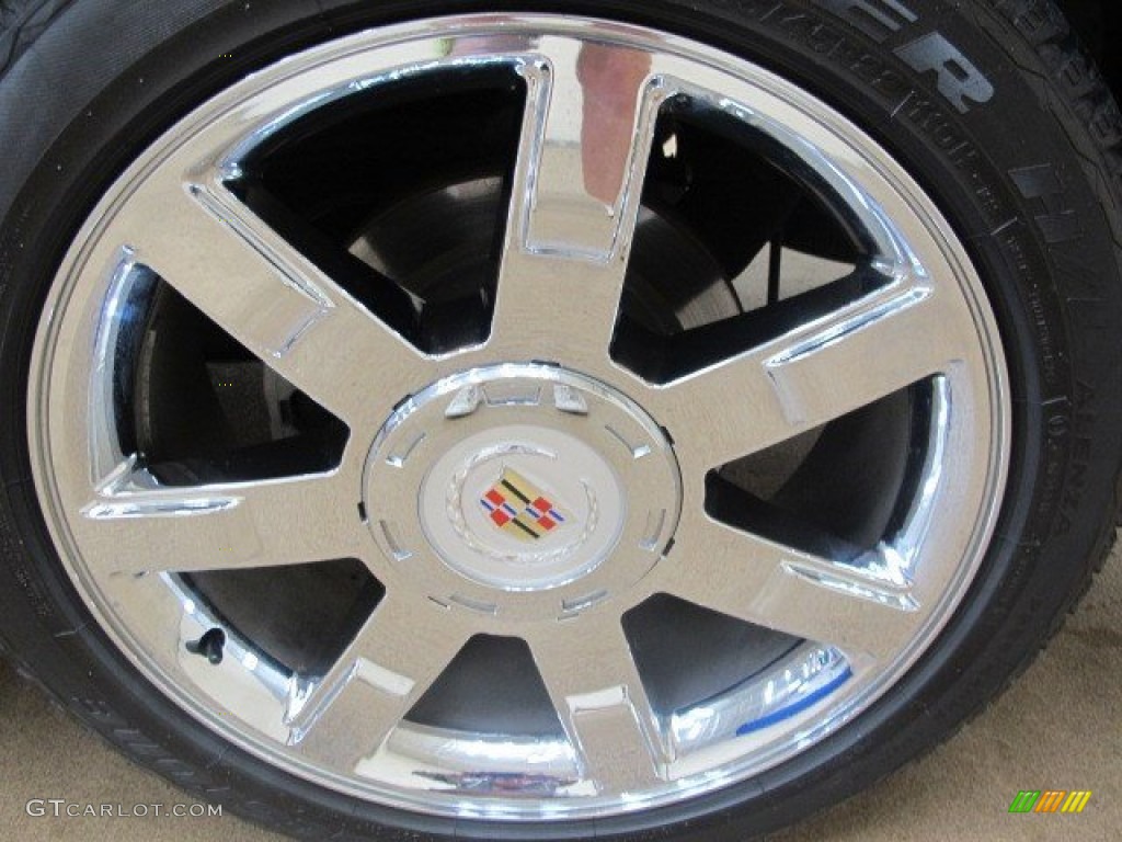 2009 Escalade ESV AWD - White Diamond / Cocoa/Cashmere photo #11