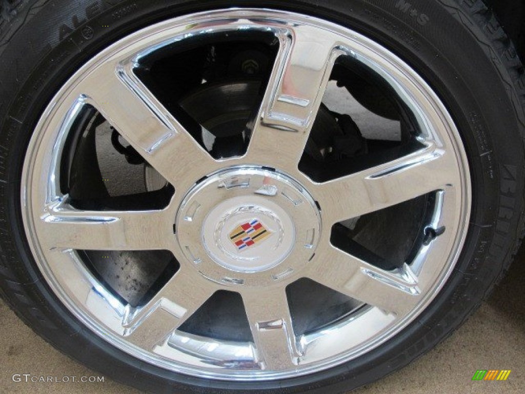 2009 Escalade ESV AWD - White Diamond / Cocoa/Cashmere photo #12