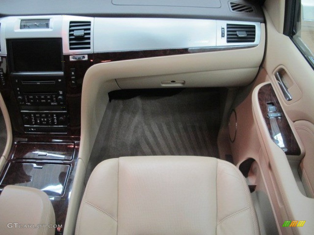 2009 Escalade ESV AWD - White Diamond / Cocoa/Cashmere photo #21
