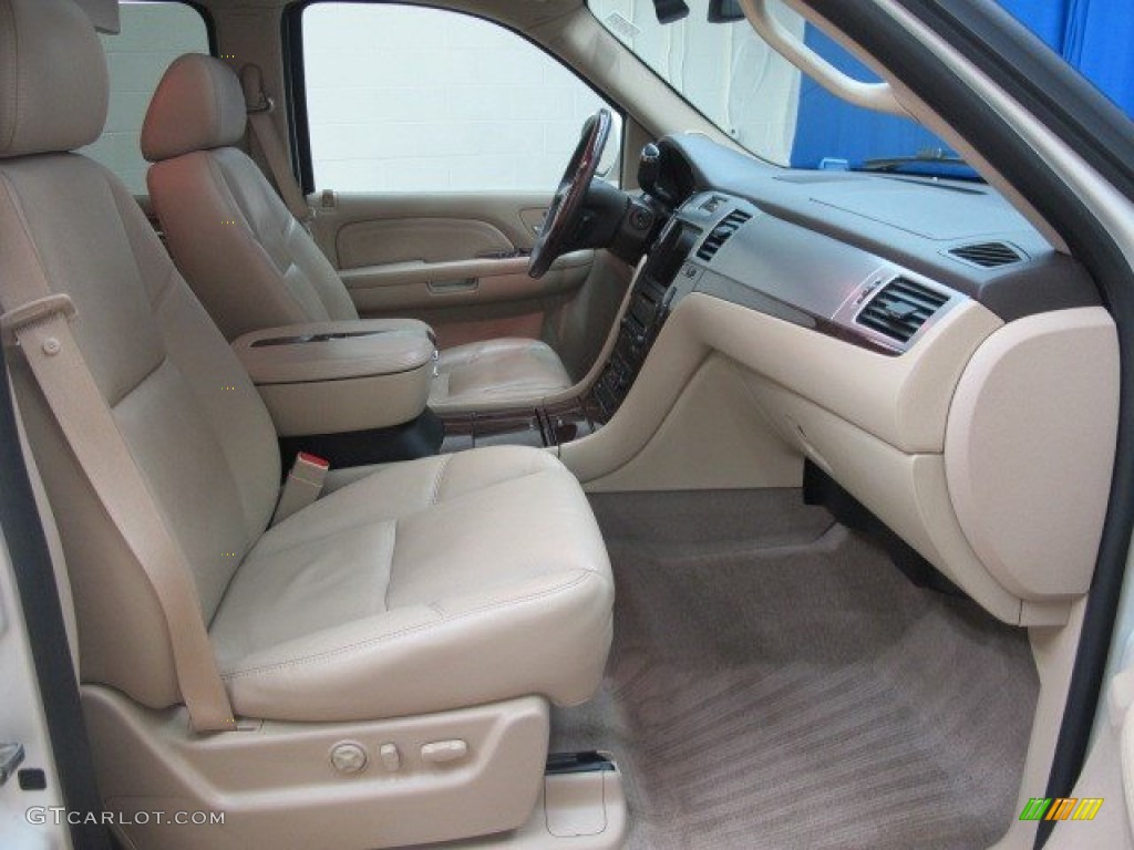 2009 Escalade ESV AWD - White Diamond / Cocoa/Cashmere photo #27