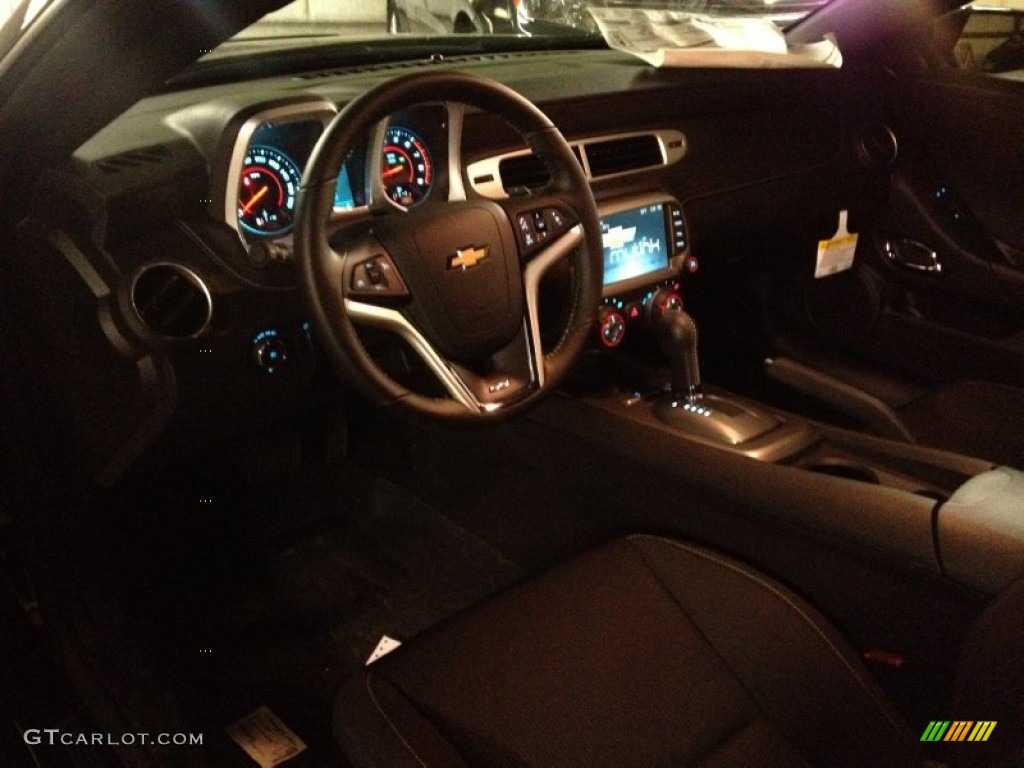 2014 Camaro SS/RS Coupe - Black / Black photo #7