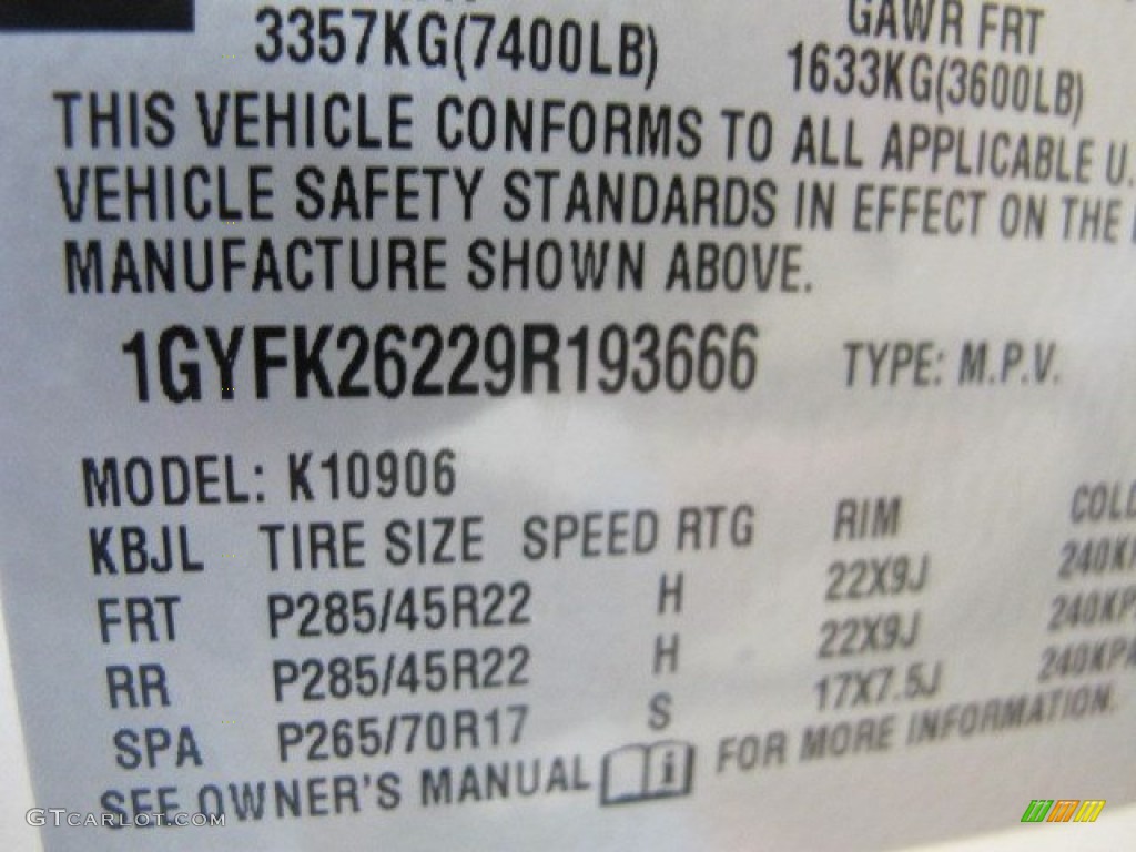 2009 Escalade ESV AWD - White Diamond / Cocoa/Cashmere photo #34