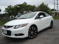 2013 Taffeta White Honda Civic Si Coupe  photo #1