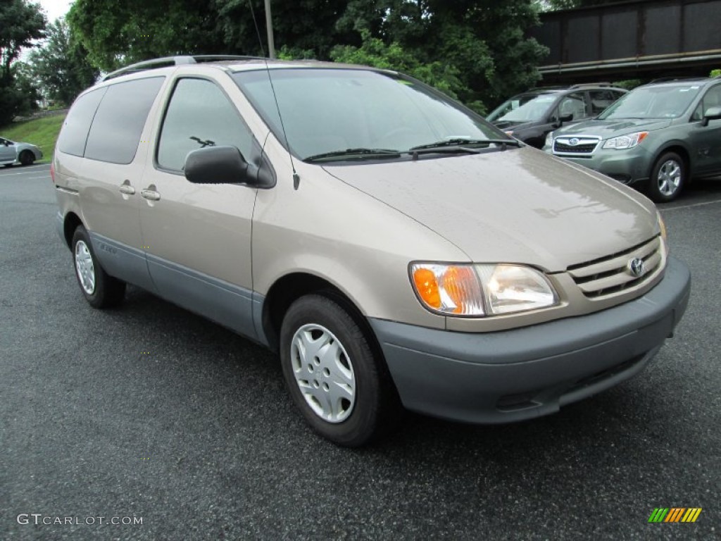 Desert Sand Mica 2003 Toyota Sienna LE Exterior Photo #94416167