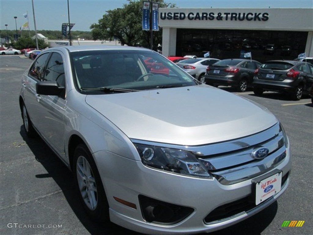 2011 Fusion S - Ingot Silver Metallic / Medium Light Stone photo #1