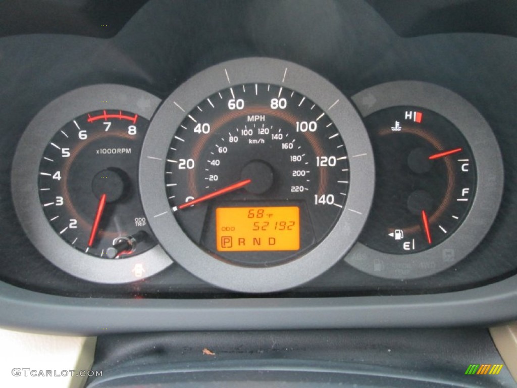 2009 Toyota RAV4 I4 Gauges Photo #94417264