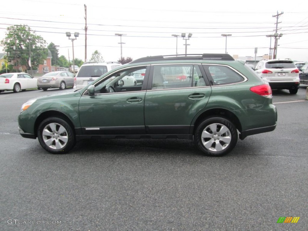 2012 Outback 2.5i - Cypress Green Pearl / Warm Ivory photo #9