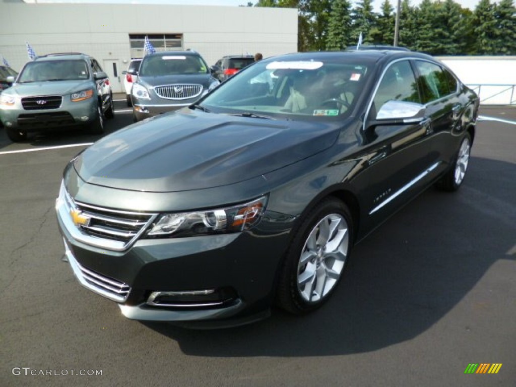 2014 Impala LTZ - Ashen Gray Metallic / Jet Black/Dark Titanium photo #3