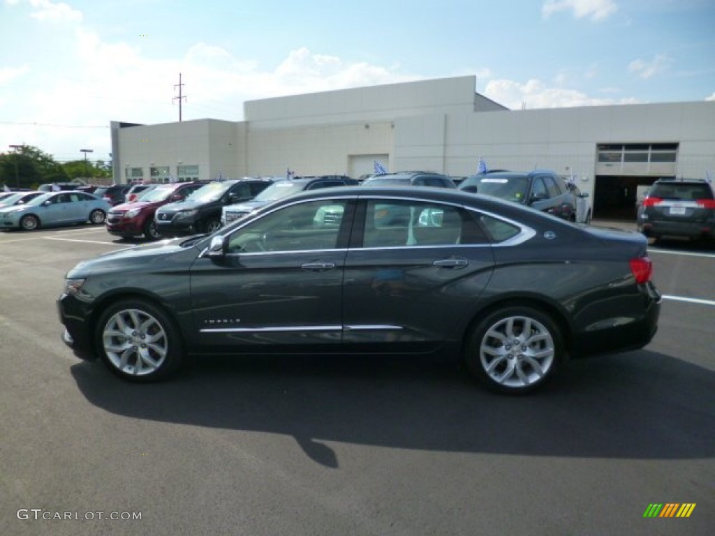 2014 Impala LTZ - Ashen Gray Metallic / Jet Black/Dark Titanium photo #4
